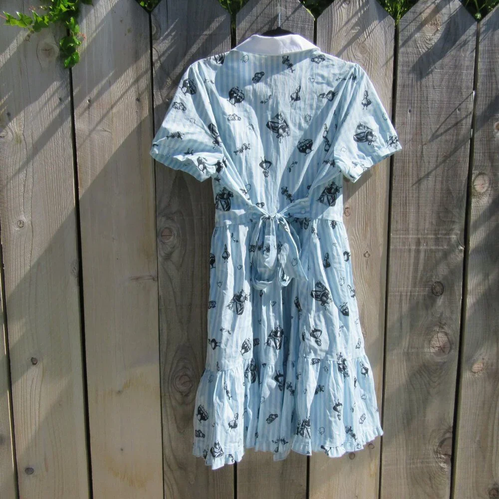 Disney Alice In Wonderland Curiouser And Curiouser Dress Size XL - Picture 6 of 10